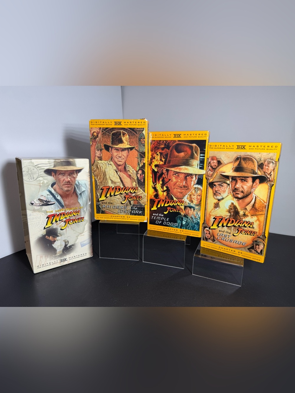 The Adventures of Indiana Jones Boxed VHS Set